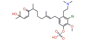 Neoaplaminone sulfate